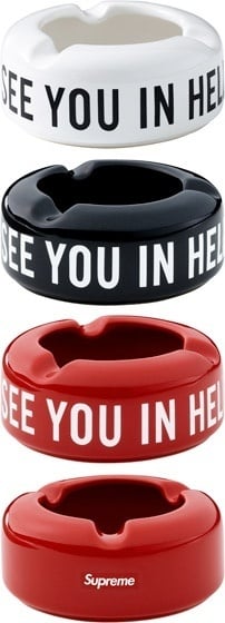See You In Hell Ceramic Ashtray